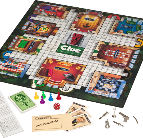 Clue Classic Edition Board Game - Murder-Mystery Game