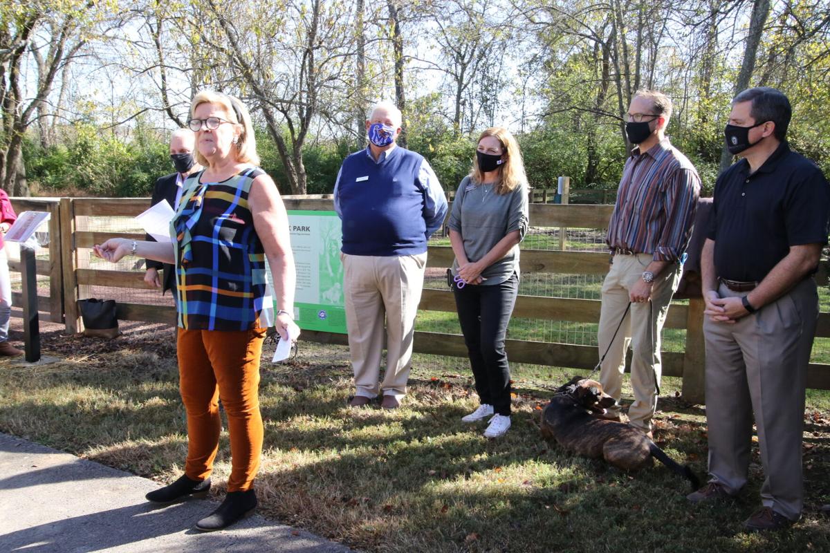 Brentwood dog park officially renamed Miss Peggy's Bark Park | Communities | williamsonherald.com