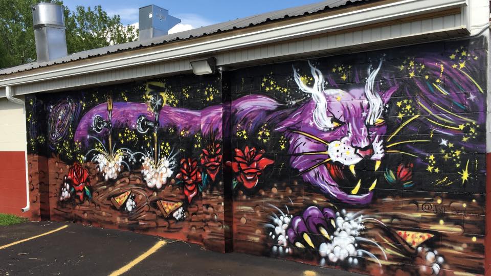 Portland Pizza and Pub Mural - Sumner County Tourism