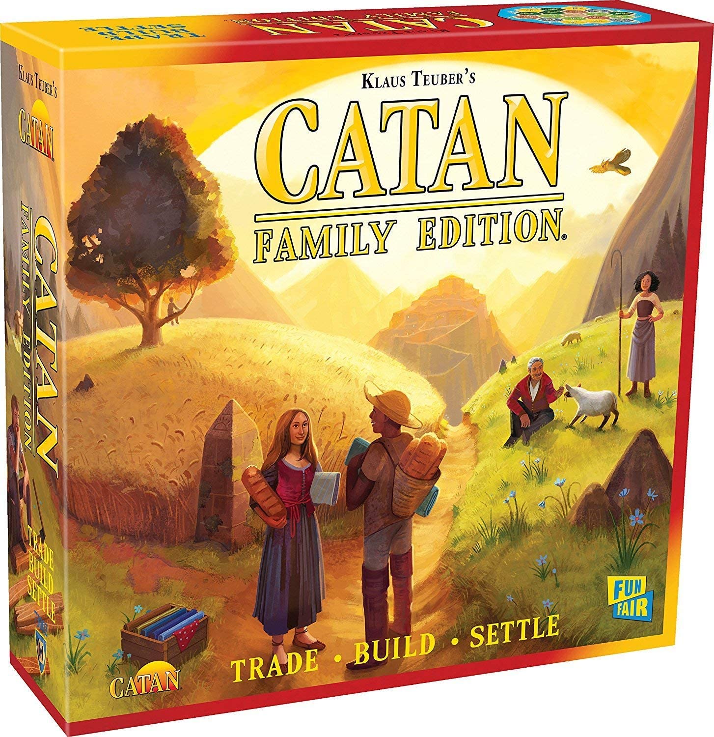 Amazon.com: Catan Family Edition Board Game: Toys & Games