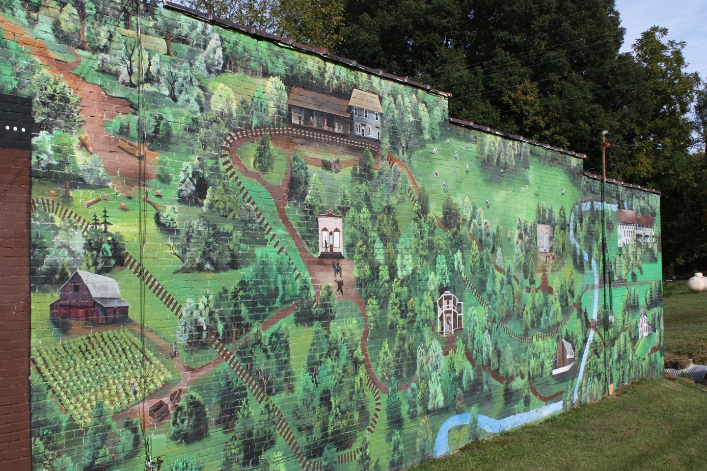 Westmoreland Town Mural - Sumner County Tourism