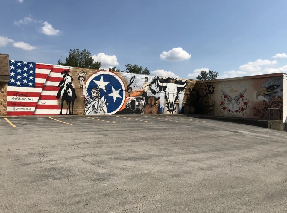 TN Flea Mall Mural - Sumner County Tourism