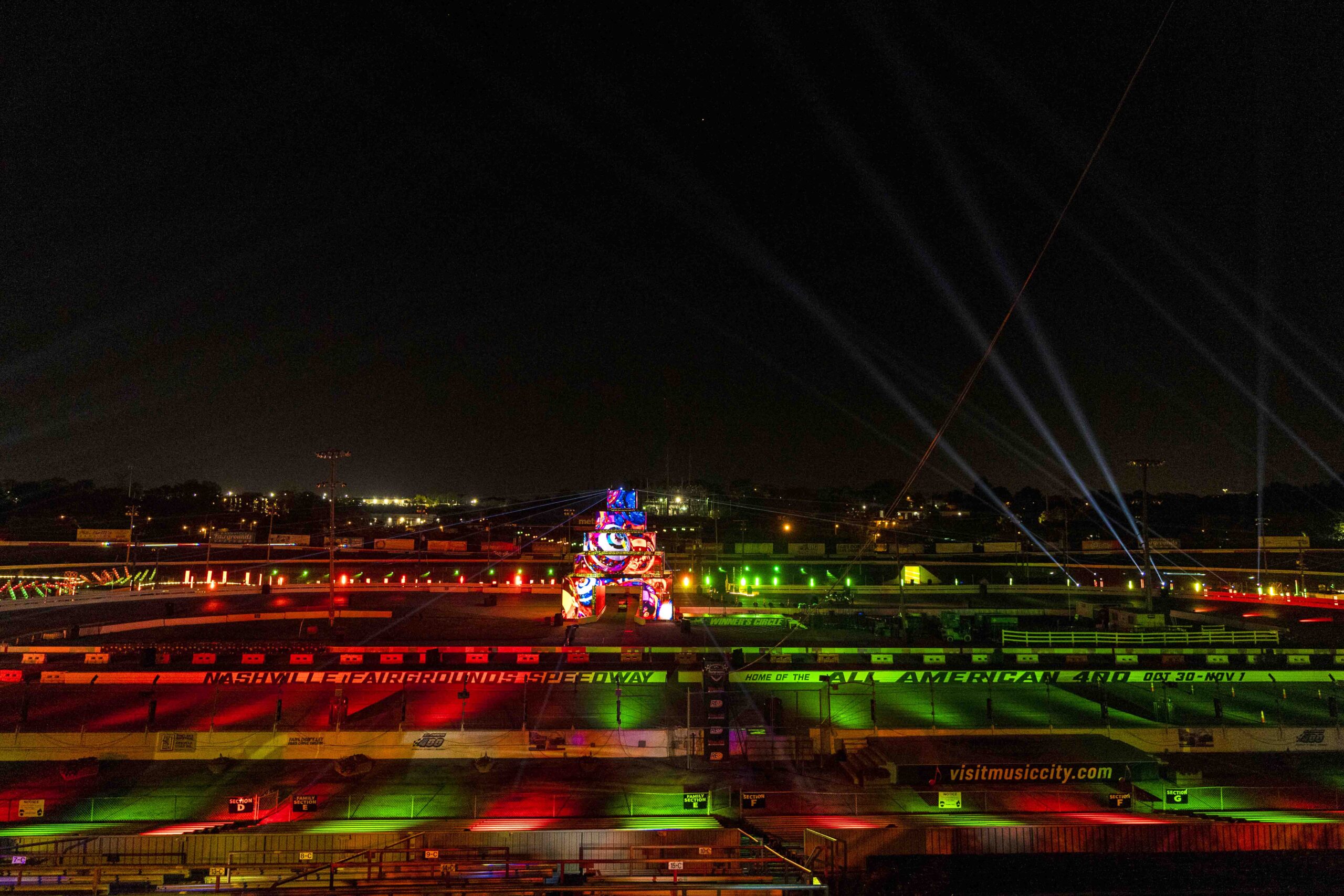 New Drive-Thru Lights Experience Hits Nashville Speedway Dec. 4-31