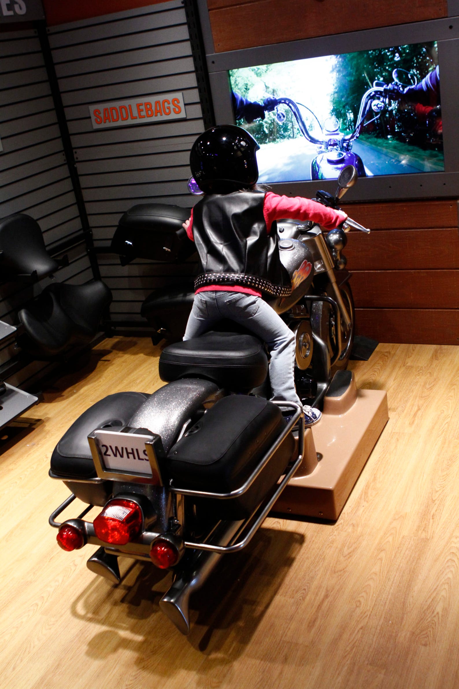 Hands-On Harley-Davidson exhibit on display at Discovery Center