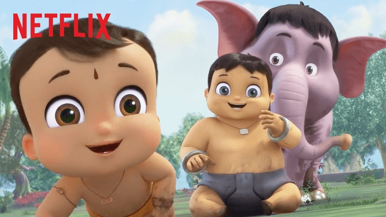 Elephant Play Time!   Mighty Little Bheem | Netflix Jr - YouTube