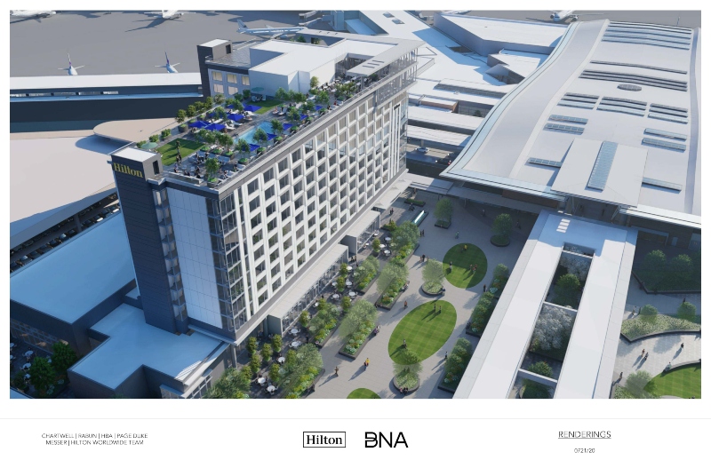 nashville airport new hotel