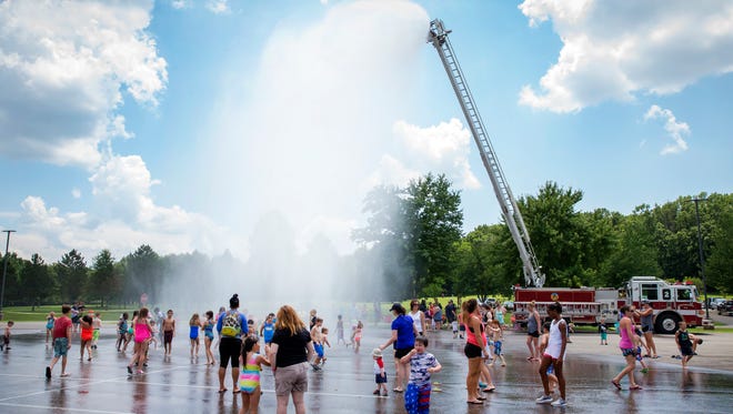 Murfreesboro Parks & Rec.’s Splash Out held at Barfield-Crescent Park.