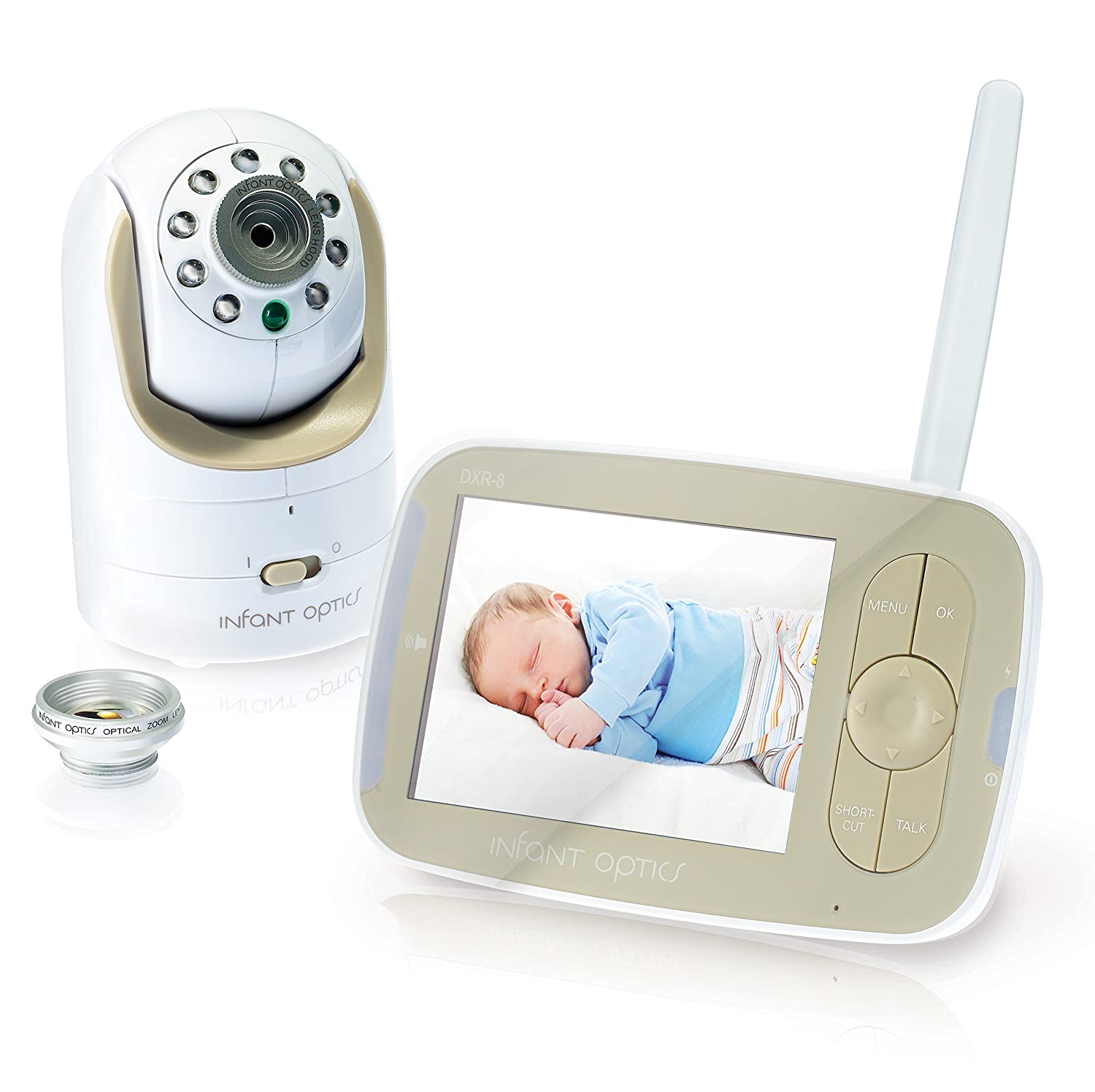 Amazon.com: Infant Optics DXR-8 Video Baby Monitor with Interchangeable Optical Lens: Baby