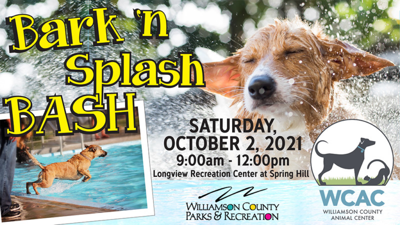 Parks and Rec Hosts Annual Bark N’ Splash Bash