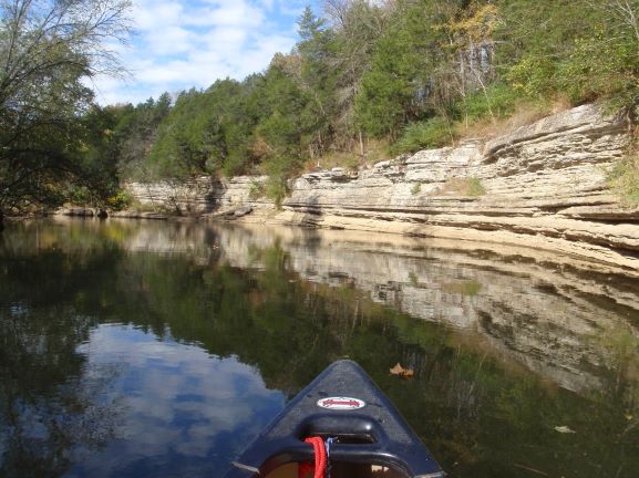 Rock Cliffs along the Duck River
