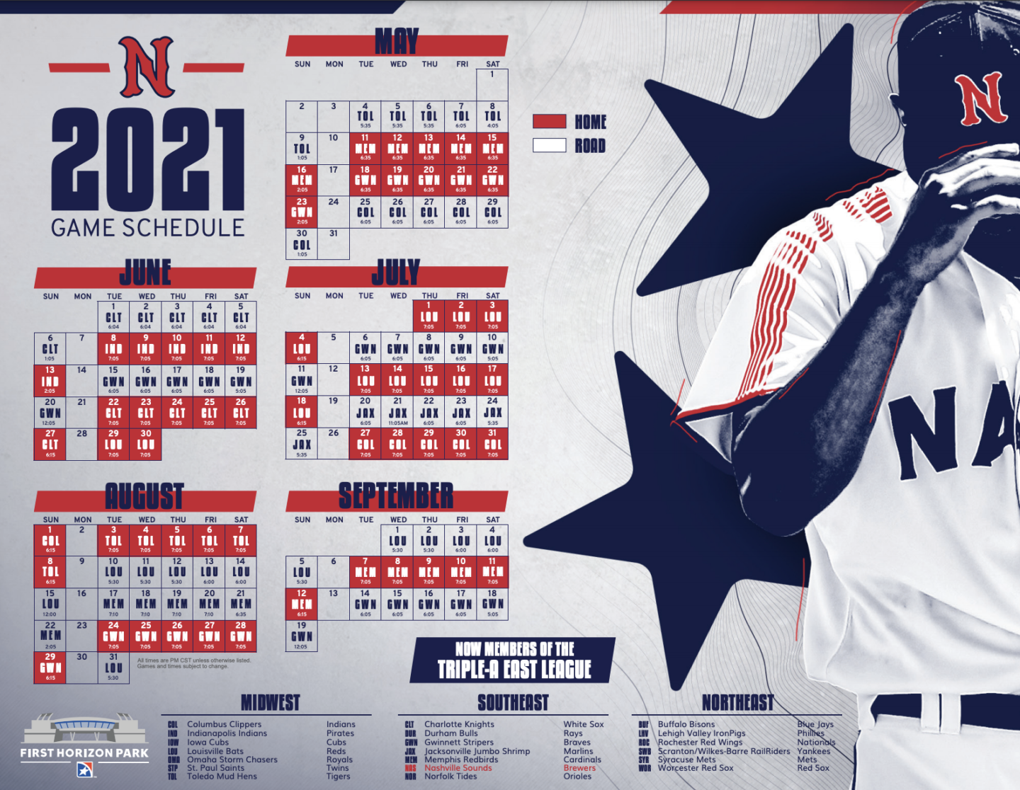 Nashville Sounds 2021 Schedule & Tickets | Nashville Guru