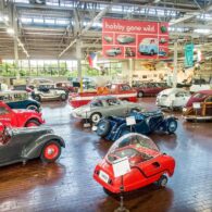 Take a vault tour at Lane Motor Museum to discover the hundreds of cars at the location!