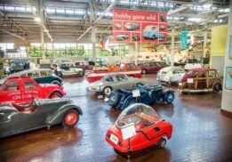 Take a vault tour at Lane Motor Museum to discover the hundreds of cars at the location!