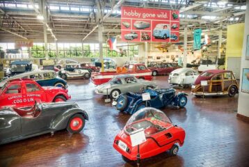 Take a vault tour at Lane Motor Museum to discover the hundreds of cars at the location!
