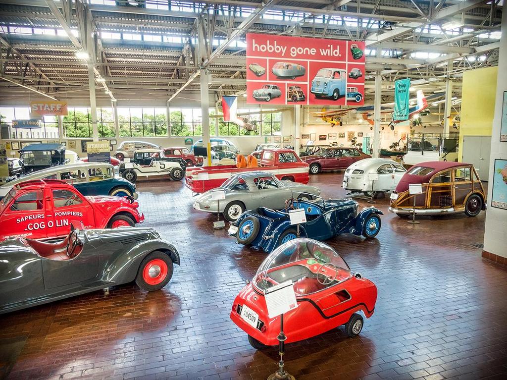 Take a vault tour at Lane Motor Museum to discover the hundreds of cars at the location!