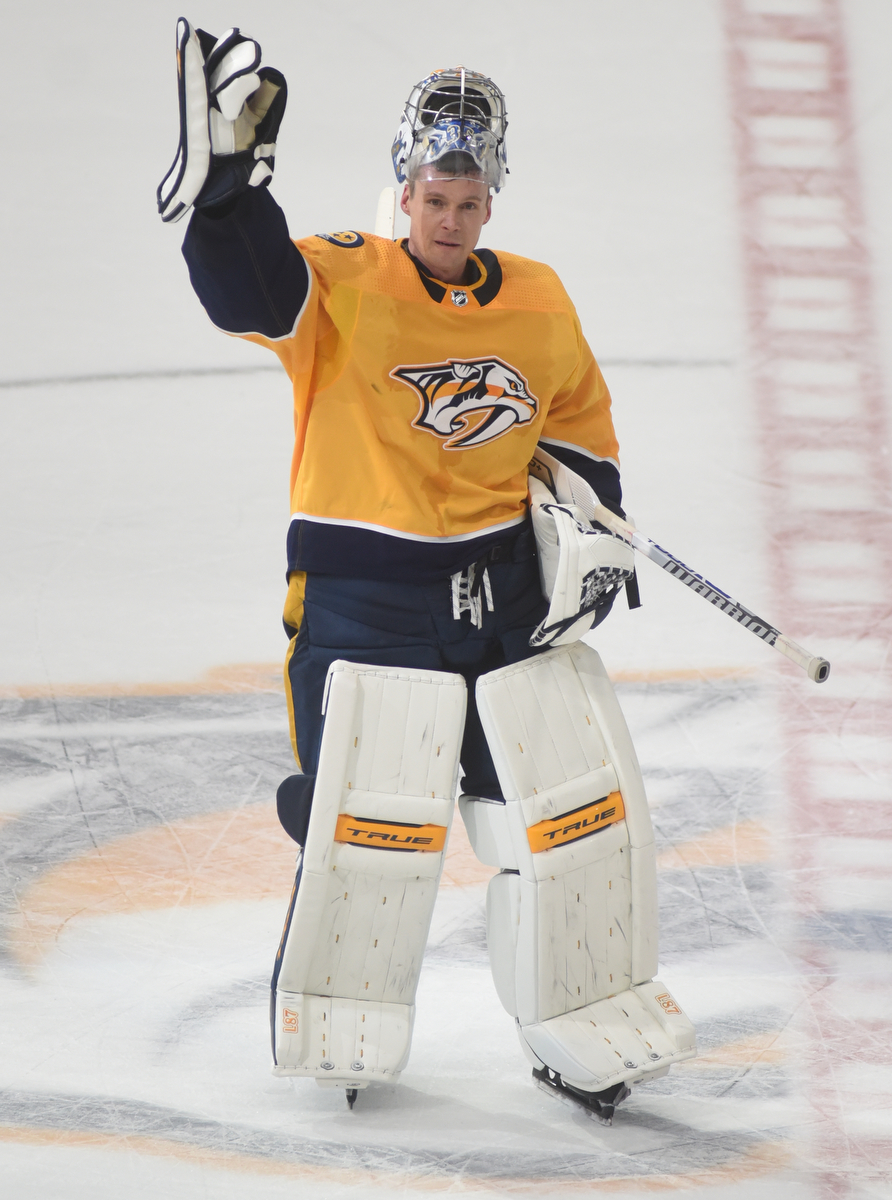 Pekka Rinne and Preds Shut Out Carolina 5-0, Photo Gallery |  SportsNashville.net