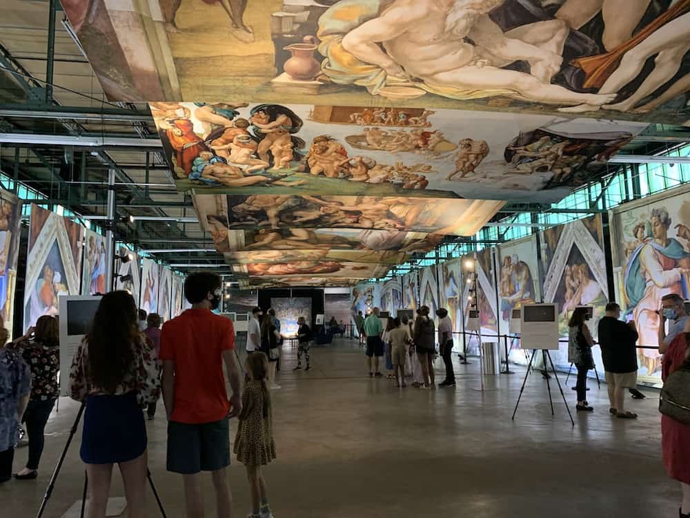 Michelangelo's Sistine Chapel Exhibition - Charlotte On The Cheap