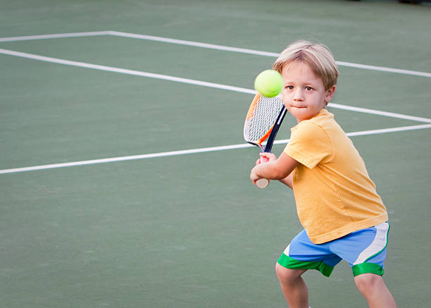 Kids can take part in and enjoy youth tennis this spring.