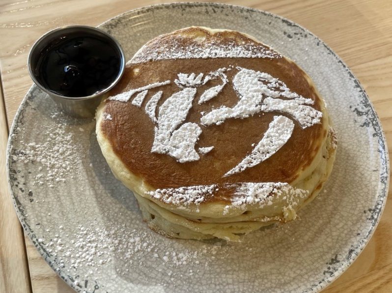 The Pancake Pantry's special Nashville Predator's pancake!
