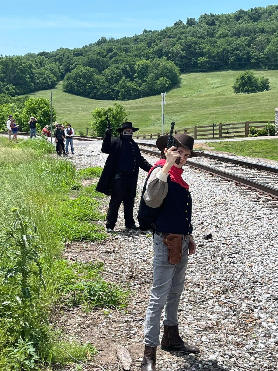 Train Robber Ranch Train Robbery Train - Nashville Parent