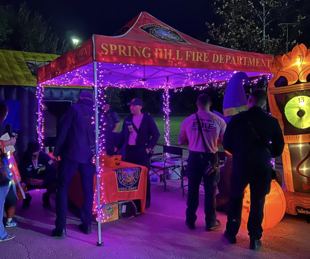 Spring Hill Police Host Annual Trunk-or-Treat